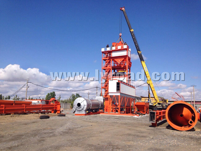 LB Asphalt Plant Installed in Volgograd